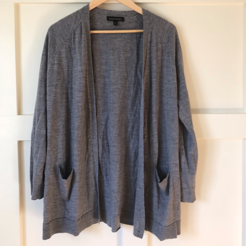 Banana Republic merino wool cardigan